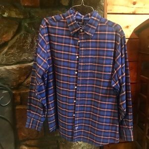 Lot of 2 Mens Cremieux Long Sleeve Dress Shirts XL